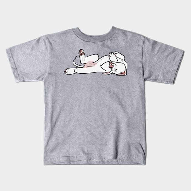 Belly-Up-Bully Kids T-Shirt by leilarii